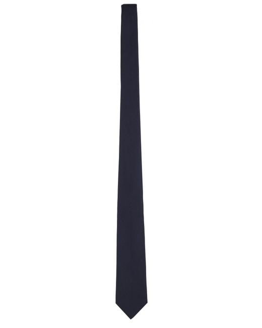 Tagliatore Blue Satin Tie for men