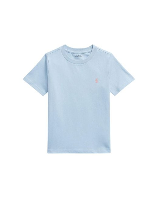 Polo Ralph Lauren Blue T Shirt With Logo