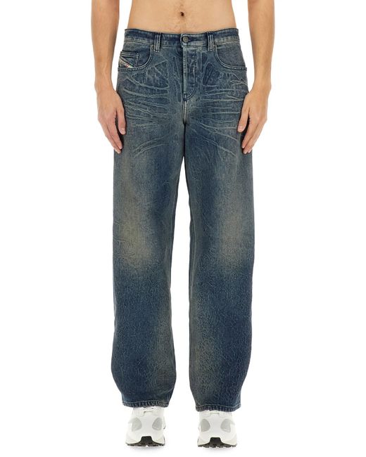 DIESEL Blue 2001 D-Macro-Fsg1" Denim Jeans for men