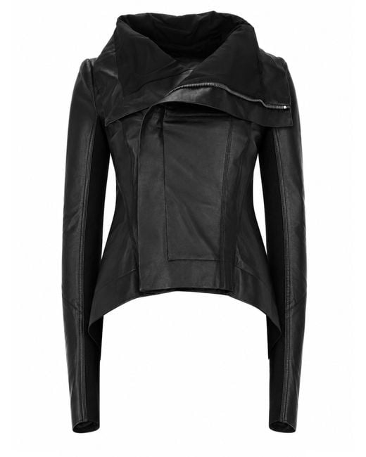 Rick Owens Black Giacca Biker