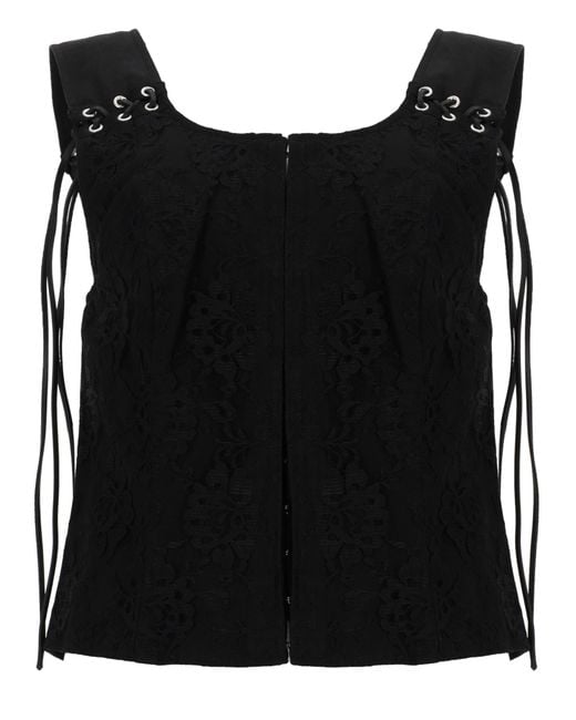 Our Legacy Black Gilet "Tough"