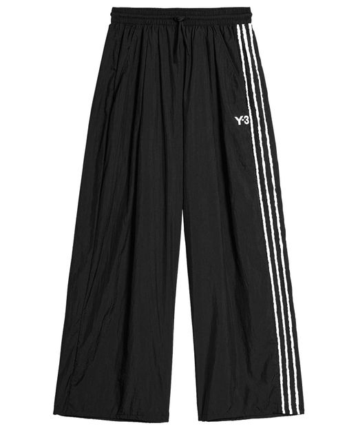 Y-3 Black Polyamide Trousers