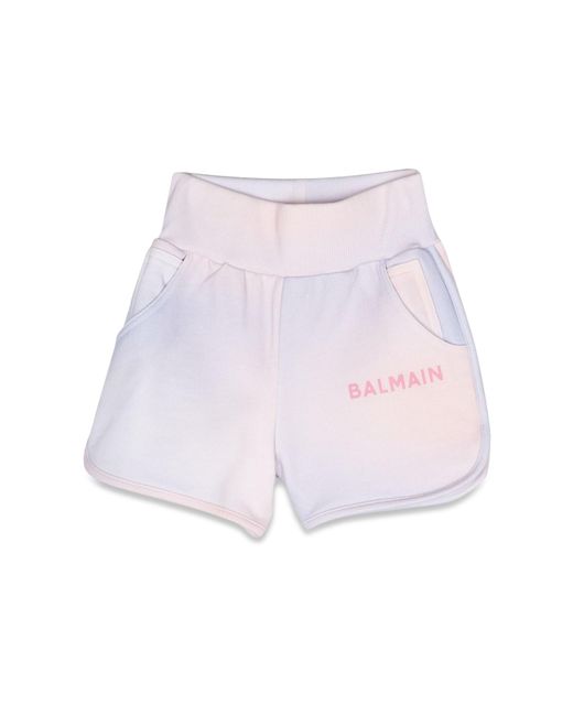 Balmain Pink Bermuda Sweatshirt