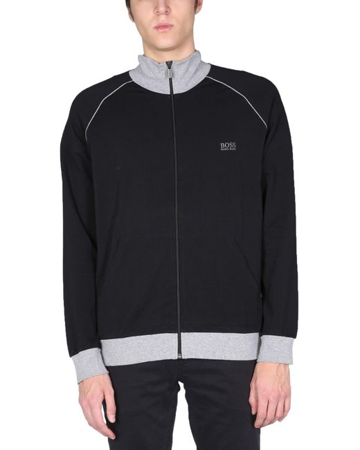 hugo boss sweatshirt jacket