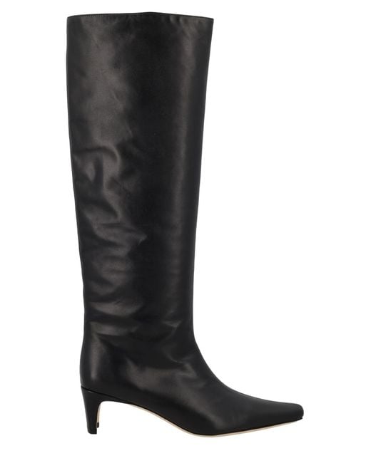 Staud Black Stivale "Wally"