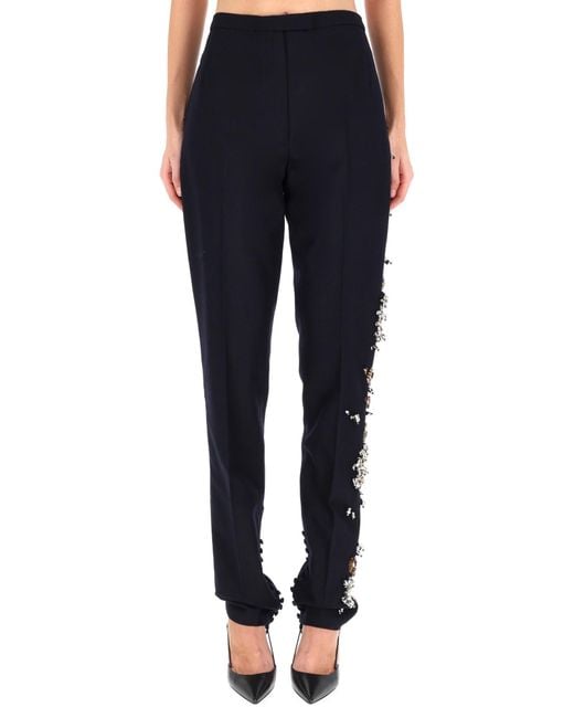 Dries Van Noten Blue Pants "Pandoris"