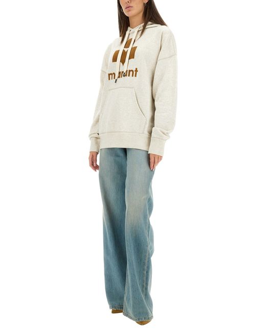 Felpa "Mansel" di Isabel Marant in Natural