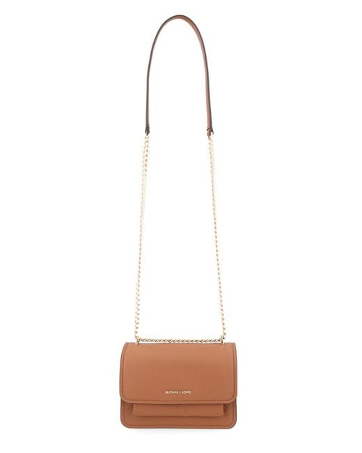 MICHAEL Michael Kors White Borsa A Tracolla "Claire"