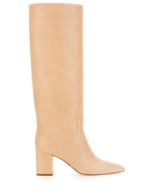 Paris Texas White Knee-High Boot
