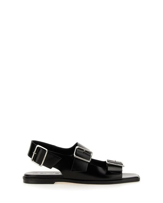 Aeyde Black Tekla" Sandal