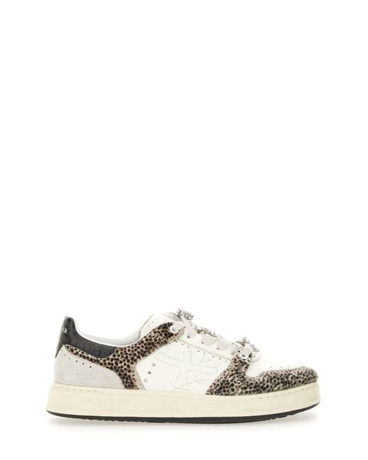 Premiata White Sneaker "Quinnd"