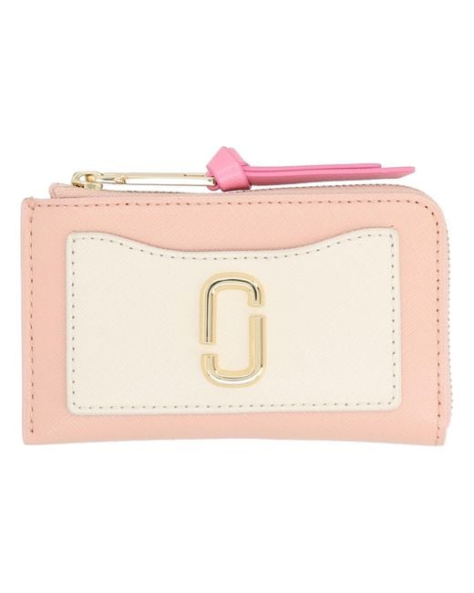 Marc Jacobs Pink Portafoglio "Utility Snapshot"