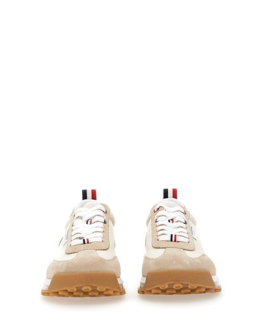 Sneaker Tech Runner di Thom Browne in White da Uomo