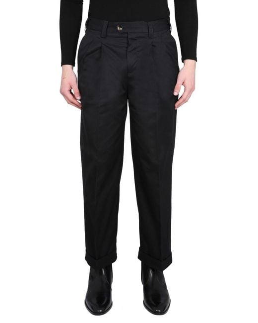 PT Torino Black Rewoked Pant for men