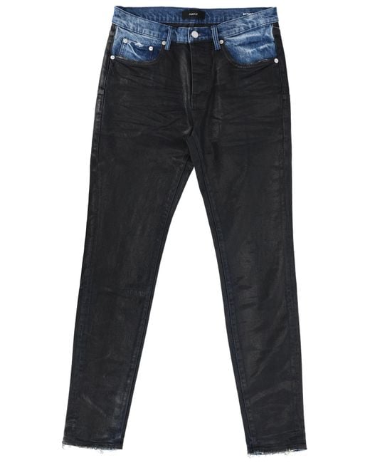 Purple Brand Blue Denim Pants for men