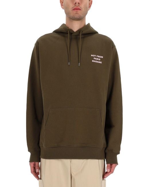 Drole de Monsieur Green "Slogan" Sweatshirt for men