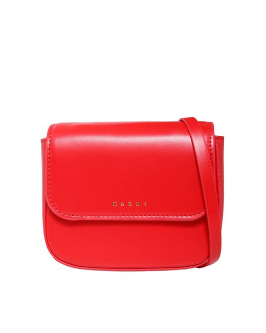 Marni Red Shoulder Bag