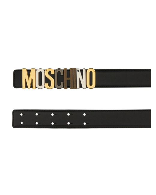 Cinrua Con Logo di Moschino in Black da Uomo