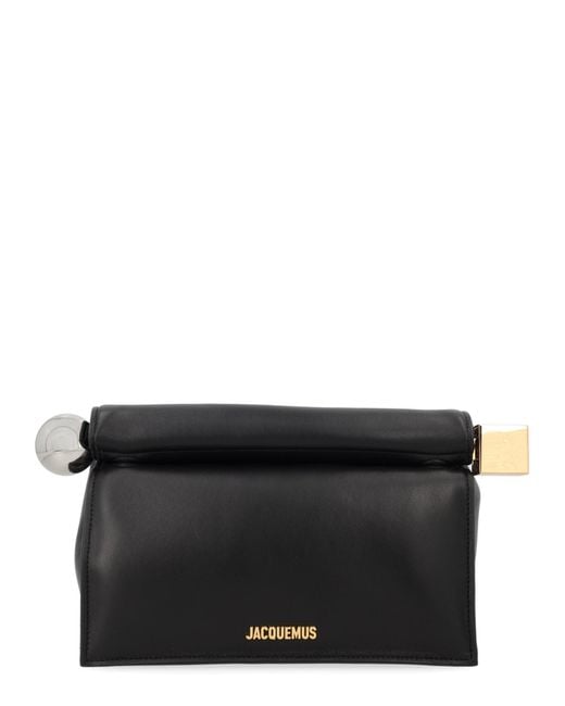 Jacquemus Black La Pochette "Rond Carré"