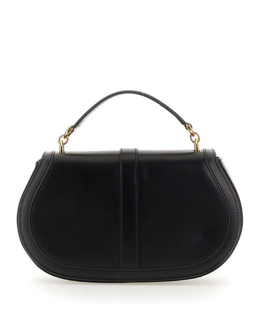 Borsa Greca Goddess di Versace in Black