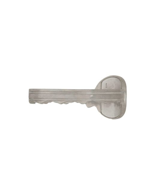 MM6 by Maison Margiela White "Round Key" Bracelet