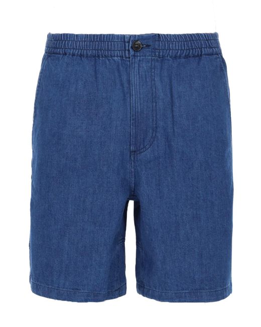 A.P.C. Blue A. P.C. Classic Cotton Shorts for men