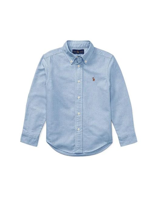 Polo Ralph Lauren Blue Shirt With Logo
