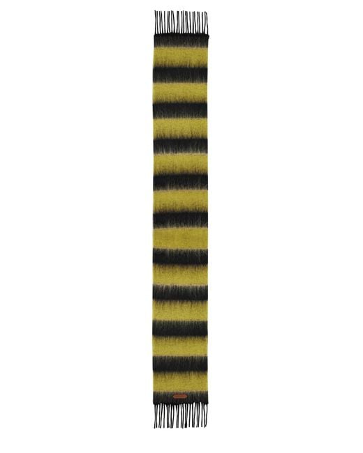 Striped Scarf-Donna di Marni in Black