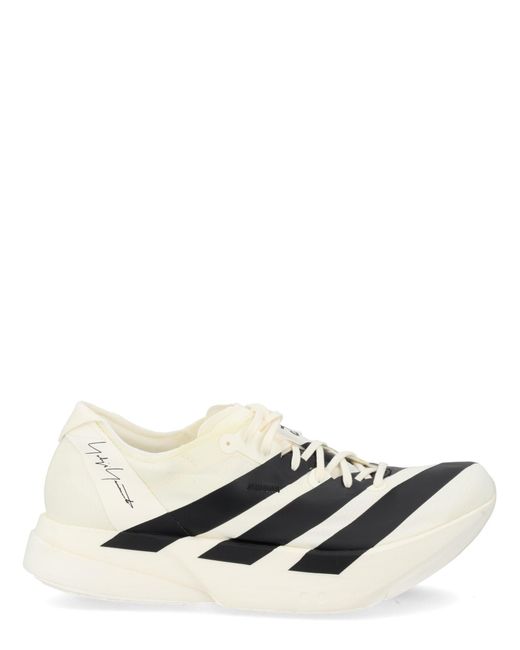 Y-3 White Synthetic Sneakers