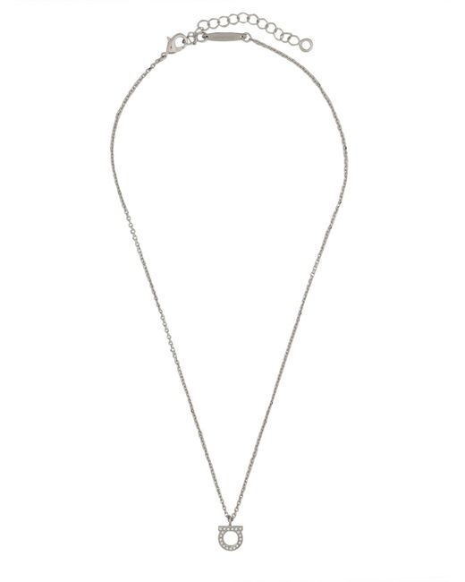 Ferragamo Multicolor Collana Gancini