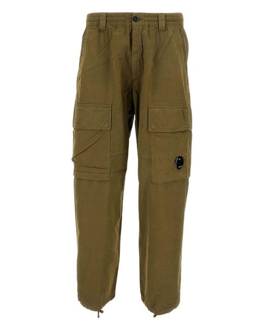 C P Company Green Pantalone Cargo for men