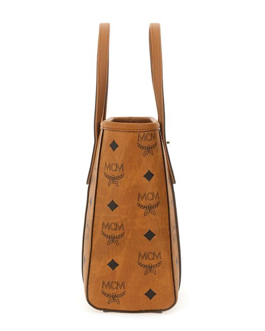 Borsa Tote-Donna di MCM in Brown