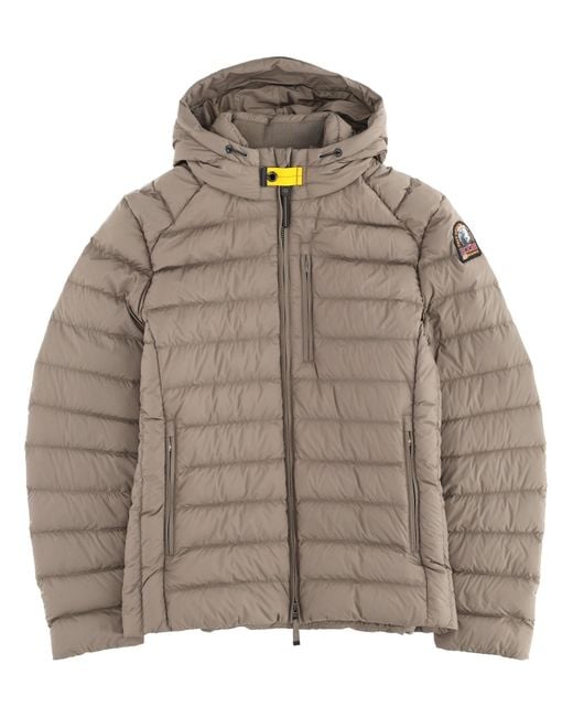 Parajumpers Brown Down Jacket "Last Minute" for men