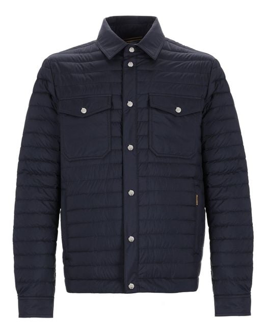 Moorer Blue "Bersan-S3" Jacket for men