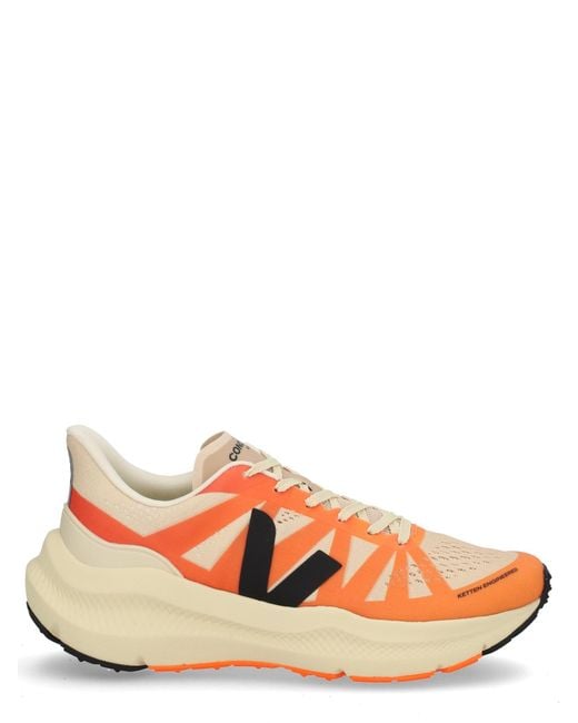 Veja Orange Recycled Polyester Sneaker