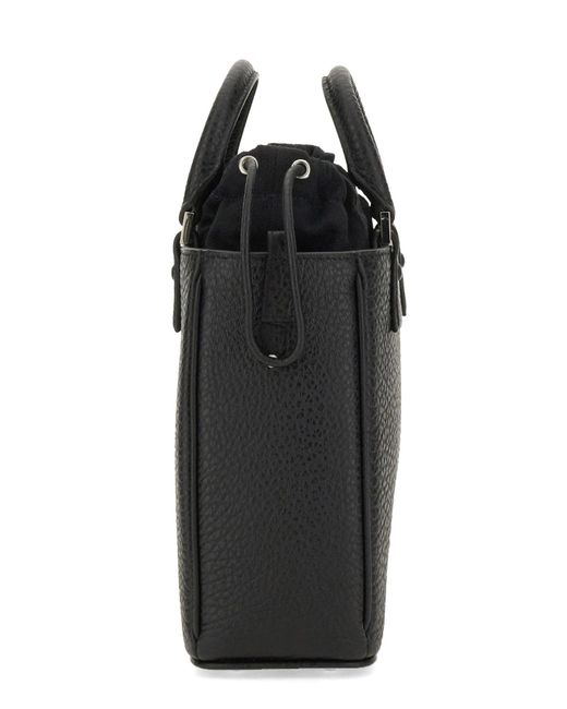 Borsa Tote 5Ac Vertical di Maison Margiela in Black