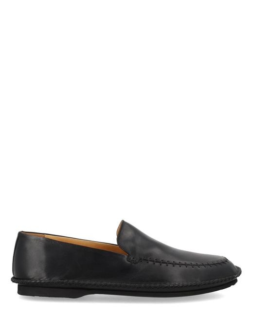 Premiata Black Moccasins Land for men
