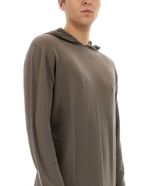 Felpa di Rick Owens in Gray da Uomo