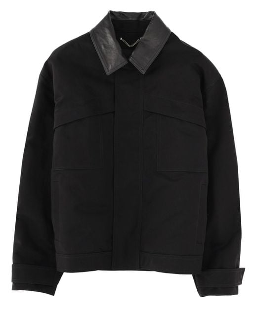 Golden Goose Deluxe Brand Black Bomber Jacket