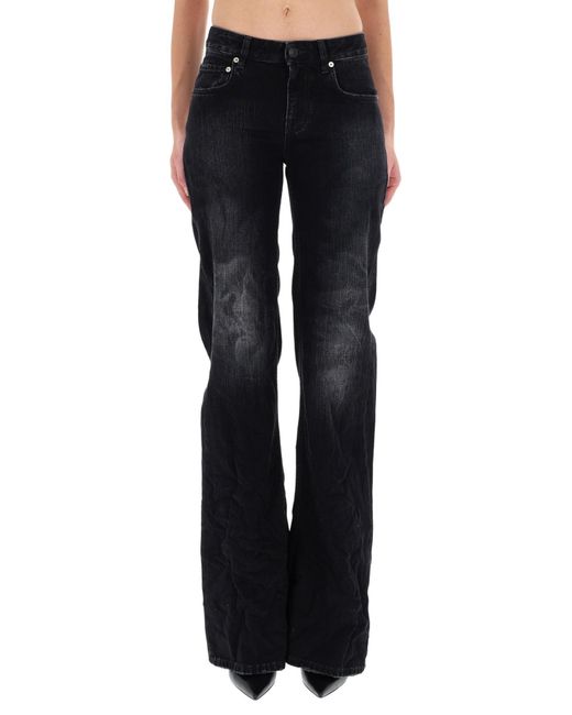 Balenciaga Blue Wide Leg Pants
