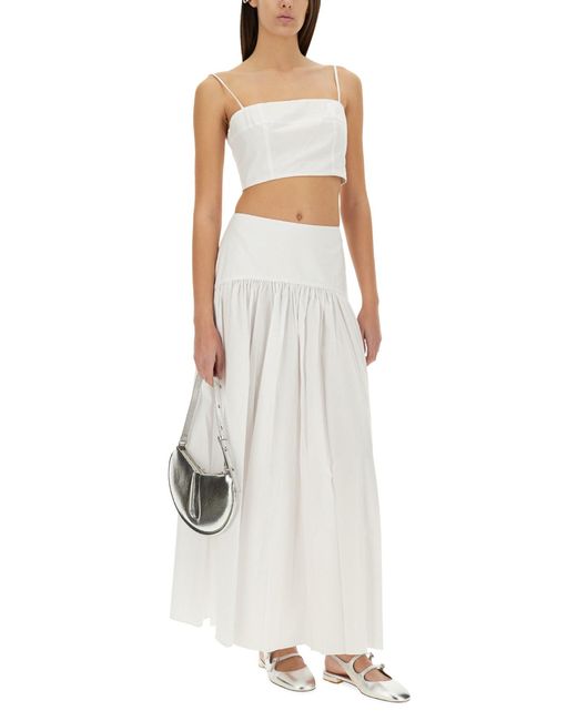 Procida Skirt di Staud in White