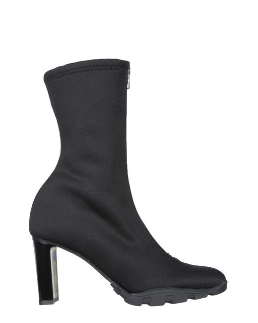 McQueen Black Neoprene Boot