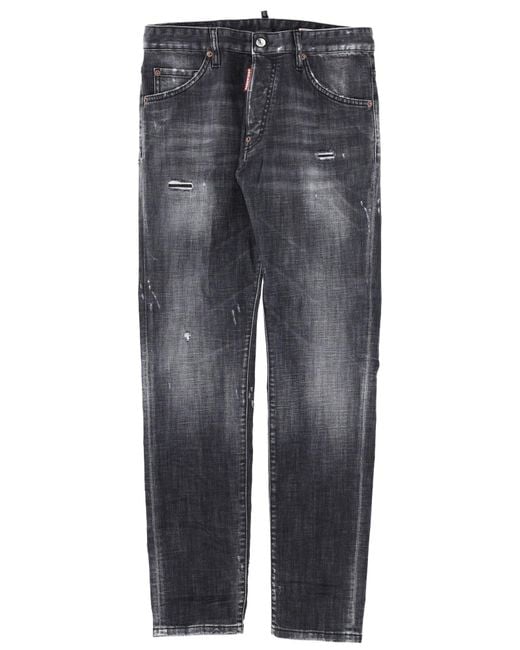 DSquared² Gray Dsquared Jeans "Teddy" for men