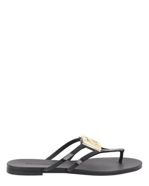 Dolce & Gabbana Multicolor Slide With Logo