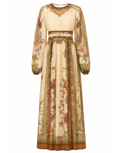 Zimmermann Natural Abito Maxi "Indra"