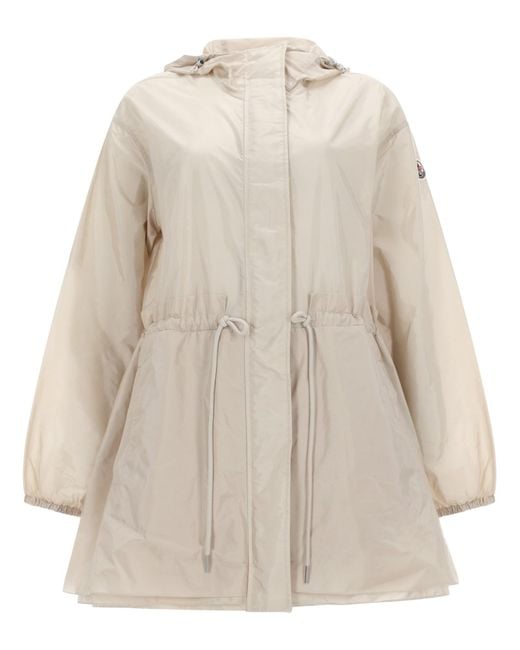Moncler Natural Giacca Impermeabile "Weteau"