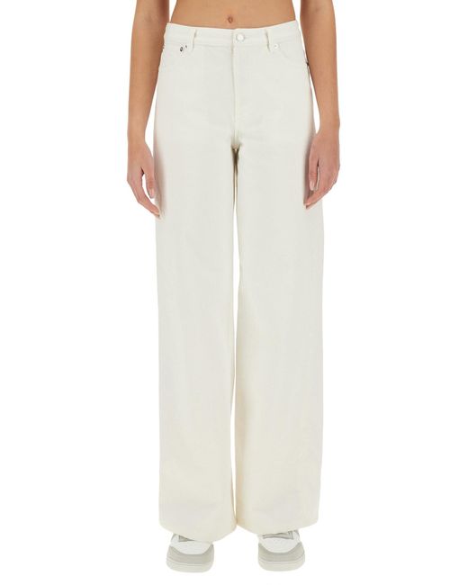 A.P.C. White Elisabeth" Jeans