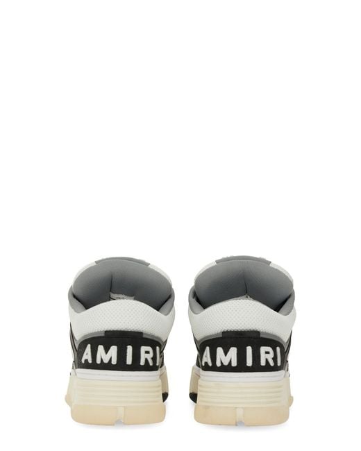 Sneaker "Ma-1" Con "Quad Monogram" di Amiri in Black da Uomo