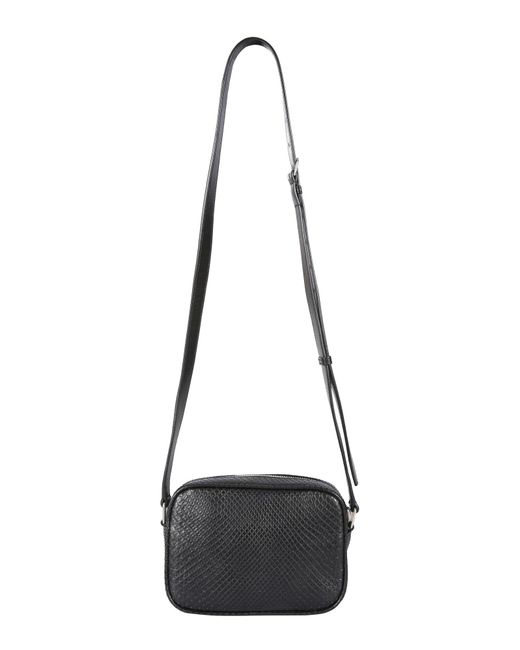 Camera Bag Camp Piccola di Saint Laurent in Black da Uomo
