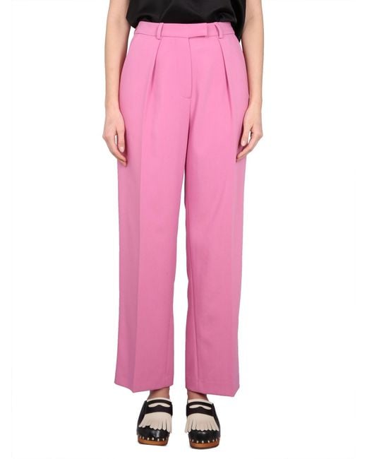 Alysi Pink Straight Leg Pants